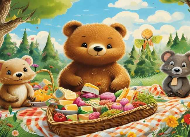 儿童野餐图画 - 一起去野餐-艾特熊&赛娜鼠作者简介