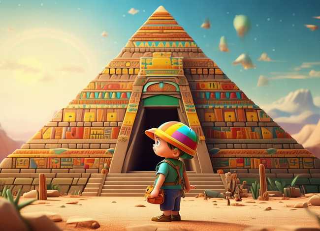 探秘金字塔儿童故事 - 适合三岁宝宝讲的短故事