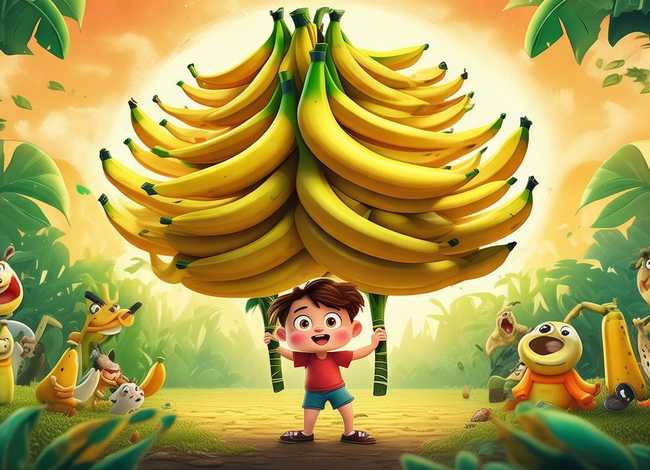儿童故事大香蕉 - 一担子大香蕉是一本关于什么的书 儿童故事大香蕉 - 一担子大香蕉是一本关于什么的书