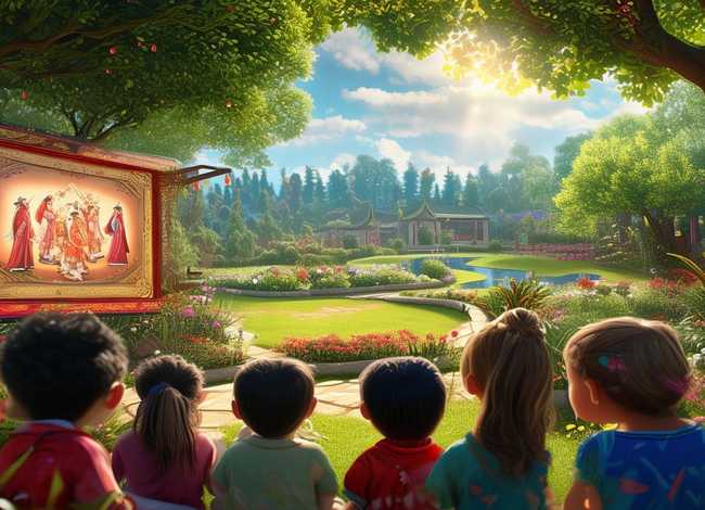 儿童在线听故事瓜田李下免费观看，中国成语故事电视剧