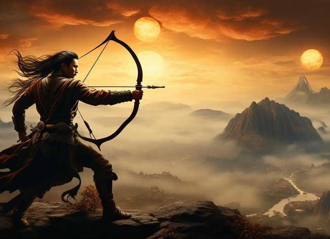 后羿射日故事视频播放 后羿射日的神话故事