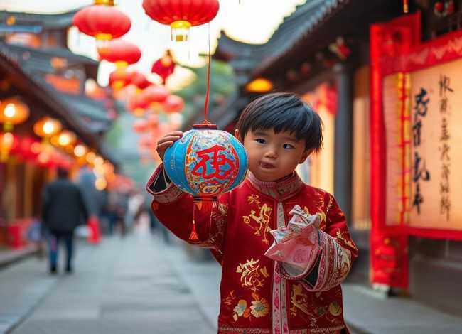 儿童对联配画；元日诗配画怎么画