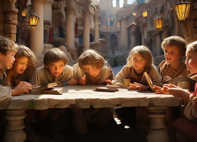 儿童历史趣味故事 - 古代儿童的智慧故事