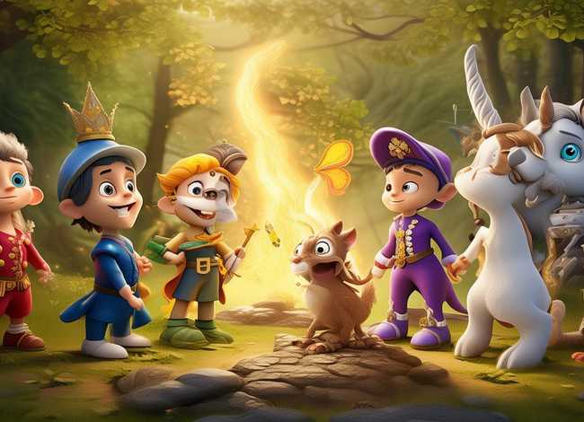 儿童故事剧本大全8人 有什么童话故事适合八个人表演的