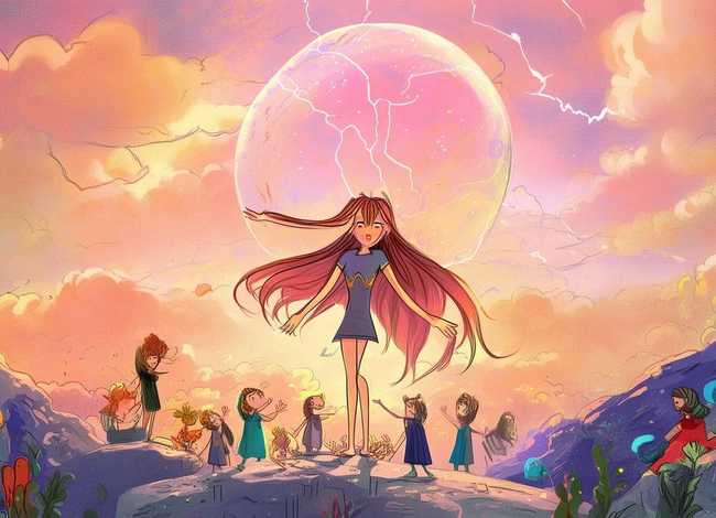 女娲补天的故事儿童版本(神话故事推荐卡四年级) 女娲补天的故事儿童版本(神话故事推荐卡四年级)