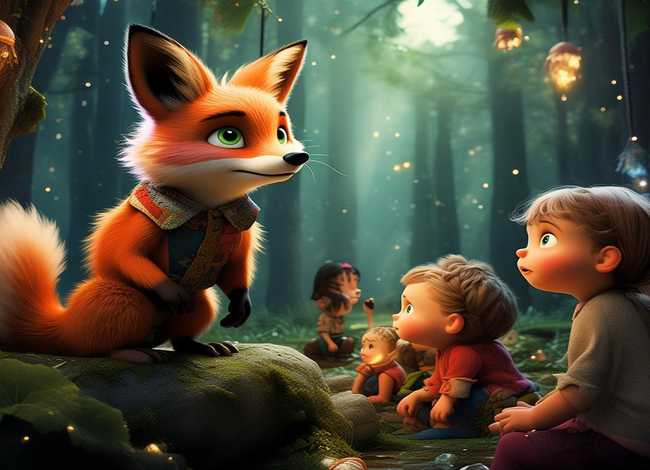 狐狸的故事视频，童话狐狸的故事