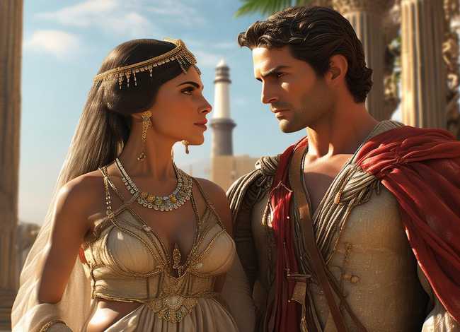 凯撒与埃及艳后的故事 - 《希腊罗马名人比较列传》埃及艳后与凯撒的关系是什么 凯撒与埃及艳后的故事 - 《希腊罗马名人比较列传》埃及艳后与凯撒的关系是什么