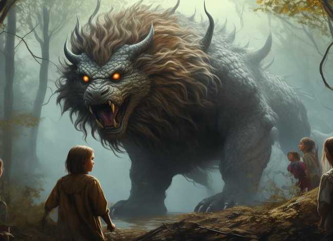 儿童年兽的传说的故事；年兽的传说(简短写)