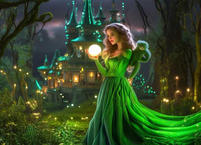 故事场景图 - 《绿野仙踪》-成人童话