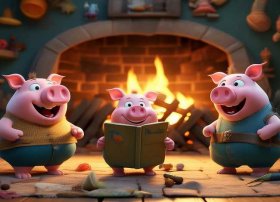 儿童故事阅读心得简短（三只小猪300字阅读心得范文）