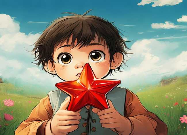 幼儿闪闪的红星故事绘本素材、中国著名的抗战绘本故事