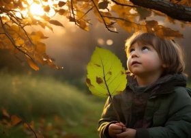 关于叶子的儿童故事、最后一片树叶儿童故事