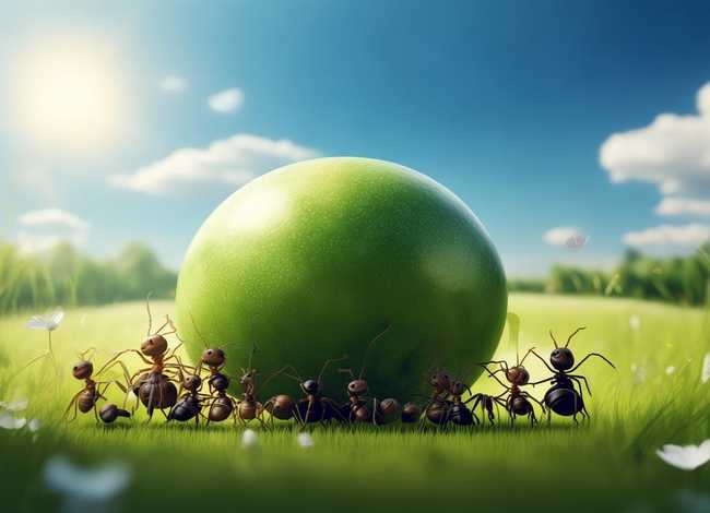 野餐故事绘本（蚂蚁和西瓜的故事绘本完整版）