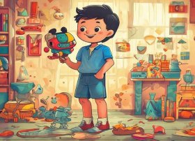 中英文故事幼儿故事，中英文双语绘本故事《My New Boy》