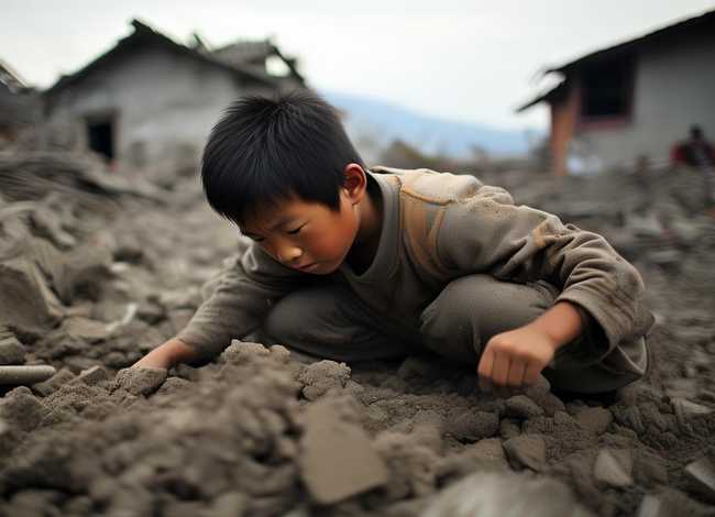 汶川地震中自救的故事；抗震救灾小英雄的故事