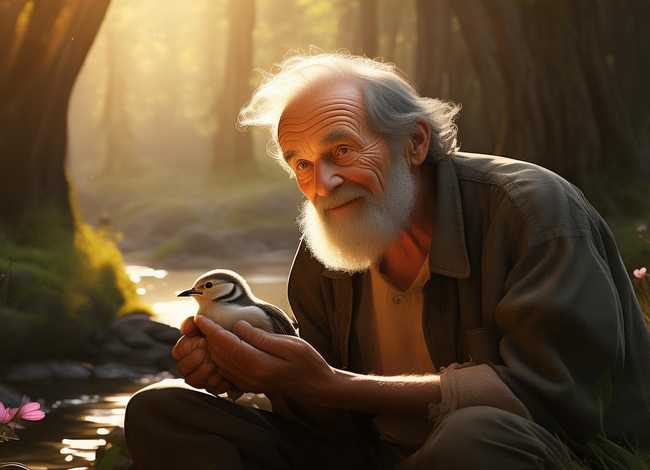 关于善心的故事200字、仁者乐山前一句(善心感人的故事)