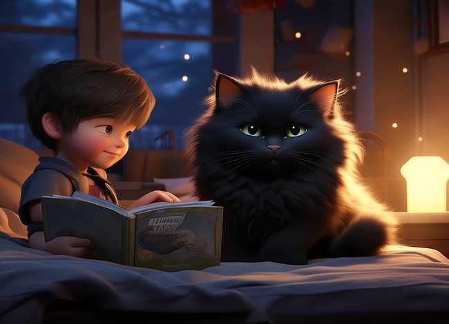 黑猫警长睡前故事短篇 - 很暖心的睡前故事