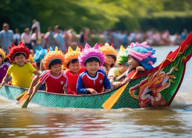 儿童龙舟赛(幼儿园大班教案-划龙舟) 儿童龙舟赛(幼儿园大班教案-划龙舟)