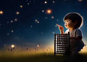 数星星的孩子儿童故事 二年级下《数星星的孩子》课文