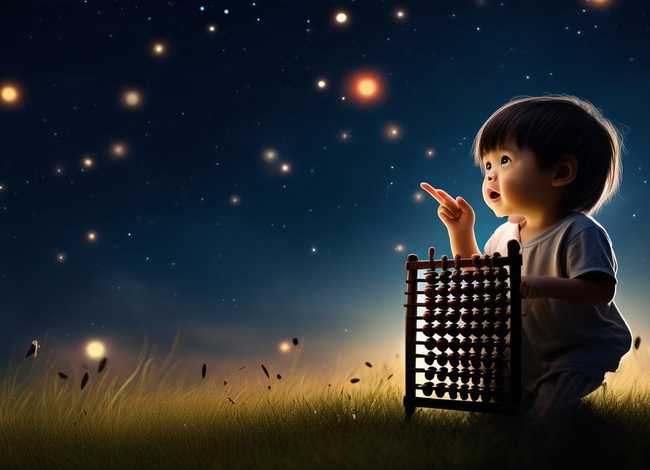 数星星的孩子儿童故事 二年级下《数星星的孩子》课文