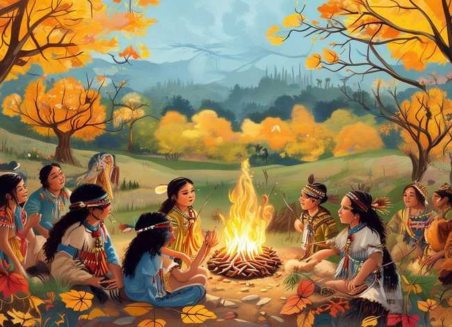 印第安人故事绘本 绘本推荐‖感恩节·凯迪克银奖