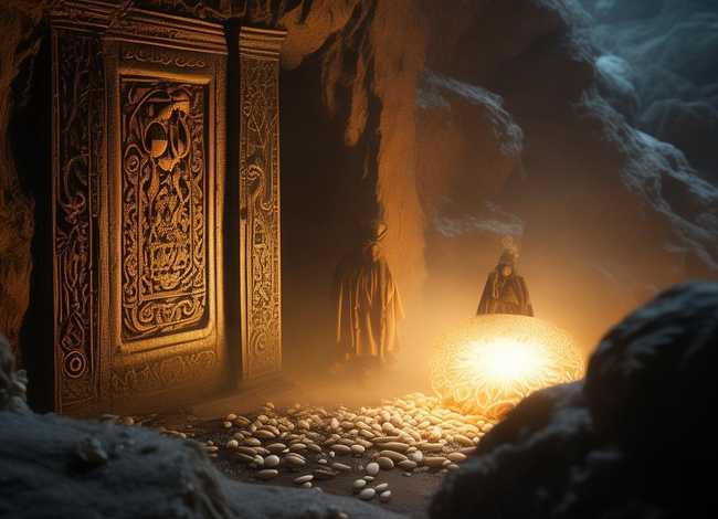 阿里巴巴芝麻开门的故事；为什么说“芝麻开门“