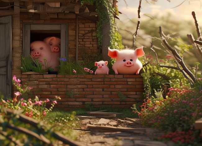 小猪的故事大全 三只小猪的故事睡前故事大全 小猪的故事大全 三只小猪的故事睡前故事大全