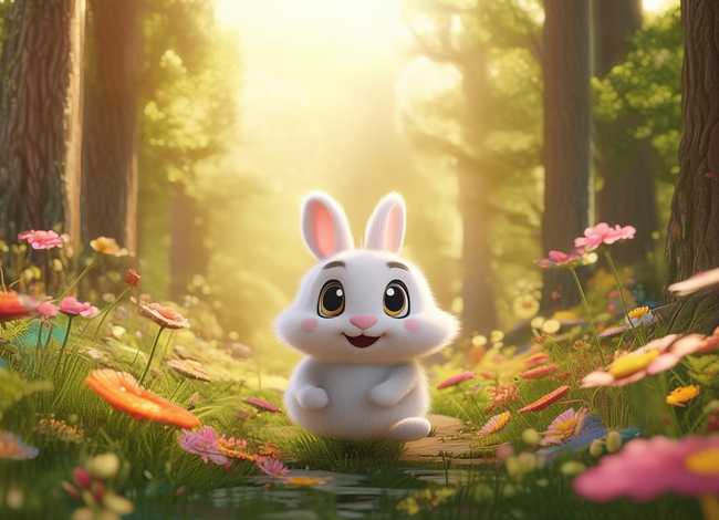 儿童讲故事小兔子找太阳 - 小白兔的故事-找太阳 儿童讲故事小兔子找太阳 - 小白兔的故事-找太阳