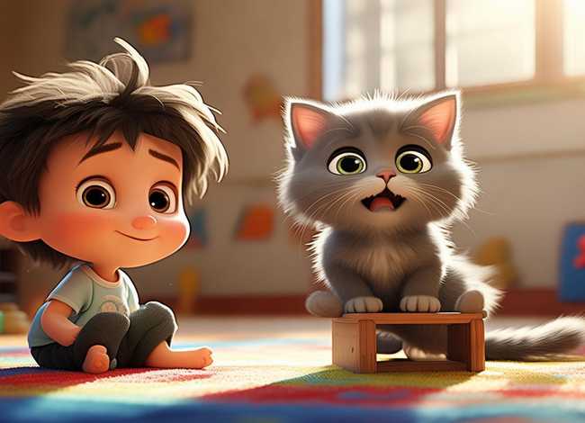 小弟和小猫原文、关于幼儿园时期的诗句 小弟和小猫原文、关于幼儿园时期的诗句