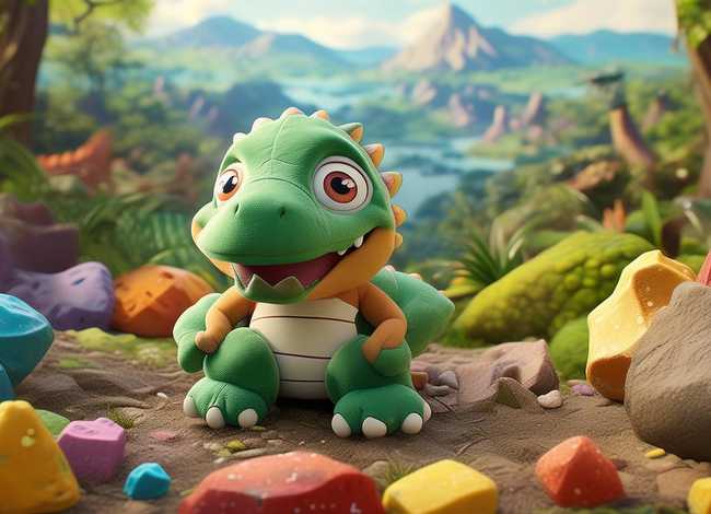 儿童恐龙化石故事书；可爱的恐龙宠物“懒怪怪”带你进入神秘史前世界