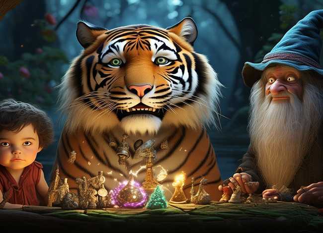 关于魔术的儿童故事 - 魔术老虎能变的魔术有多少种,它的主人究竟是何人 关于魔术的儿童故事 - 魔术老虎能变的魔术有多少种,它的主人究竟是何人