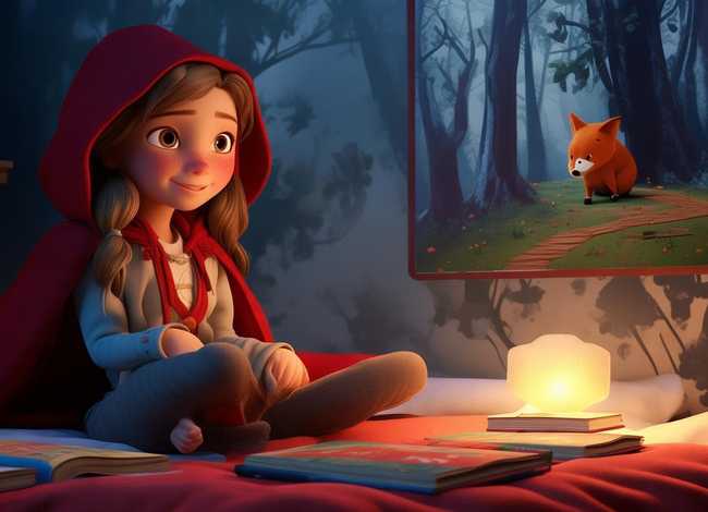 小红帽睡前故事儿童版 - 小朋友睡前故事小红帽 小红帽睡前故事儿童版 - 小朋友睡前故事小红帽