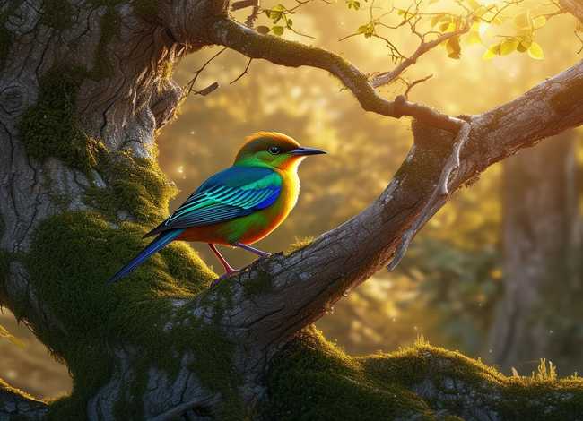 儿童故事鸟树赏析 - 小鸟和老树的童话故事450字