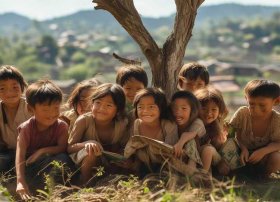 农村儿童感人故事视频，农村儿童故事