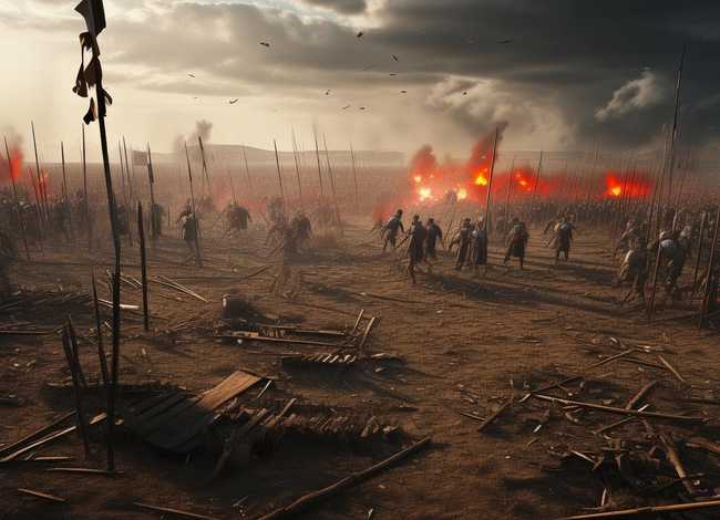 国家打仗的故事，古代打仗的故事