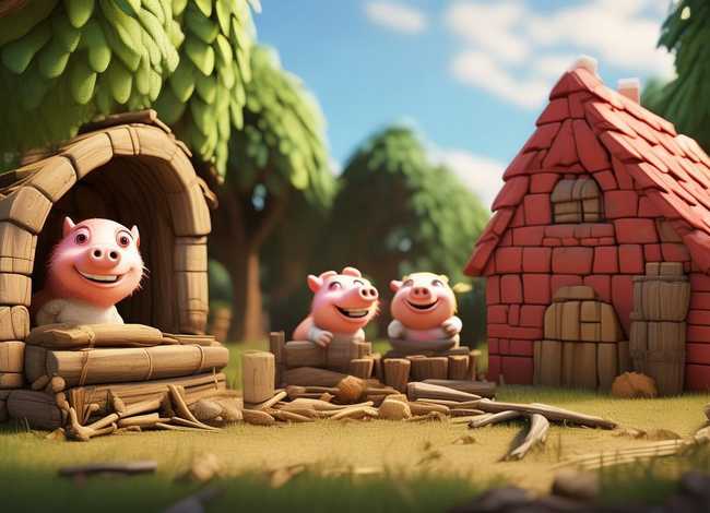 三只小猪的故事动画版 三只小猪的故事主要讲了什么 三只小猪的故事动画版 三只小猪的故事主要讲了什么