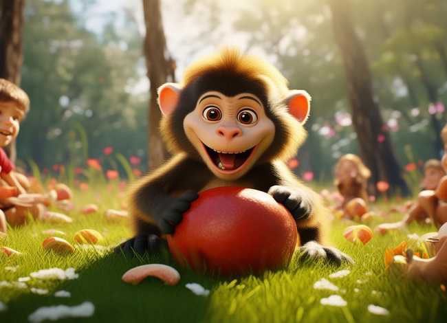 猴子吃西瓜绘本故事内容 - 绘本故事推荐《猴吃西瓜》儿童故事绘本分享