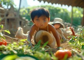 儿童劳动者的故事（劳动最光荣!关于爱劳动的故事一二则）