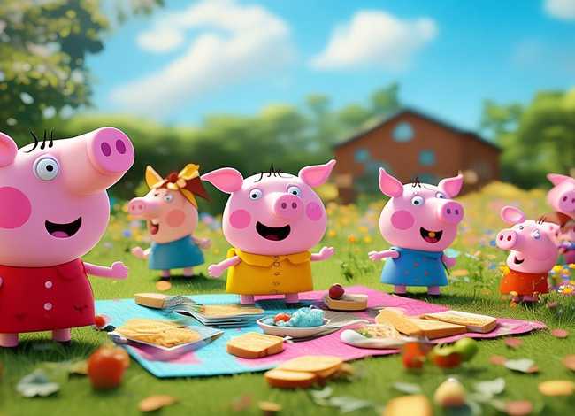 儿童动画野餐故事 小猪佩奇学校野餐是第几集