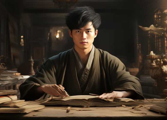 欧阳询学书法的故事 - 欧阳询少时勤奋学书的故事