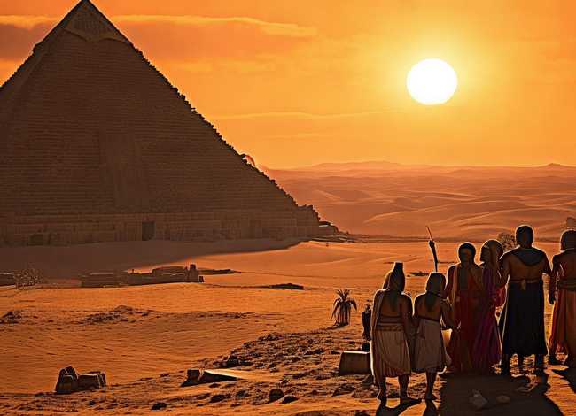 金字塔故事简短；关于金字塔的故事