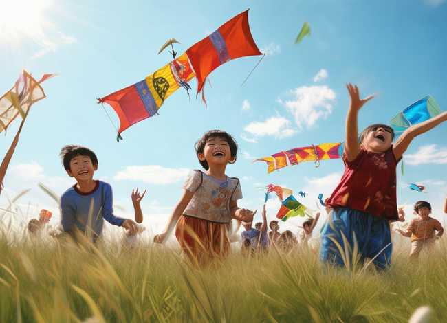 儿童放风筝古诗词 儿童放风筝的古诗