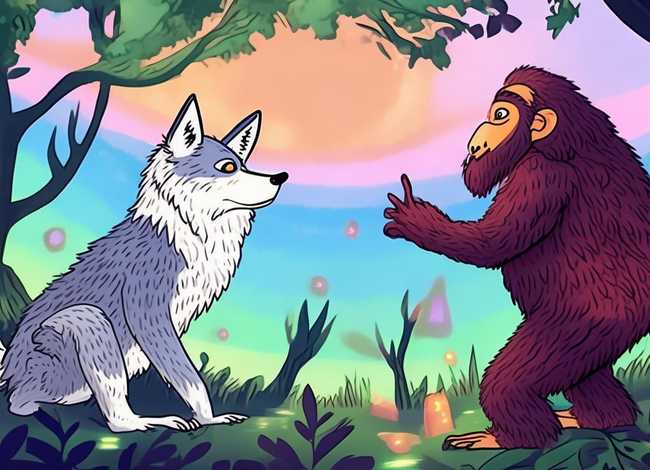 儿童神话电影狼变人 猿变人手抄报怎么画 儿童神话电影狼变人 猿变人手抄报怎么画