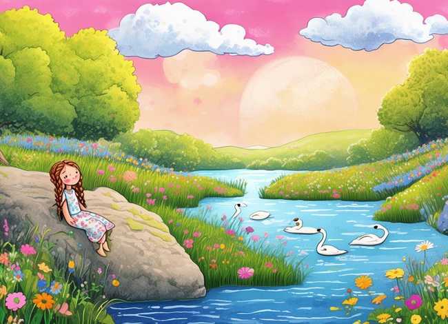 春天的故事一幅画（想要制作一本描写春天故事的绘本,A4纸5-10张）