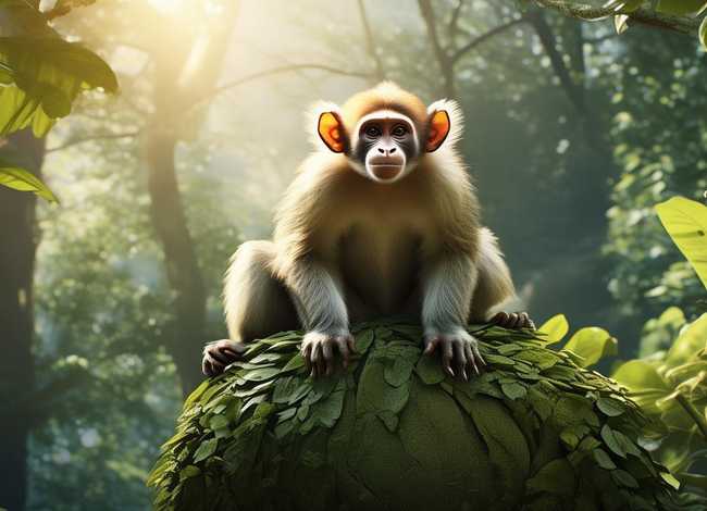 猴子的小故事 - 猴吃西瓜的故事