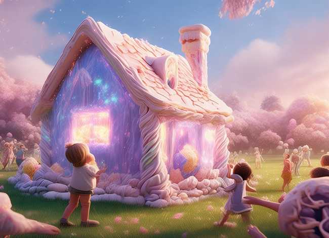 儿童冰淇淋故事，【冰淇淋的房子的故事】_关于冰激凌的房子的故