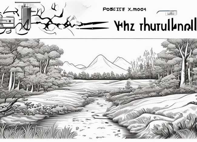 黑白插画手绘教程、黑白手绘插画工具与画法