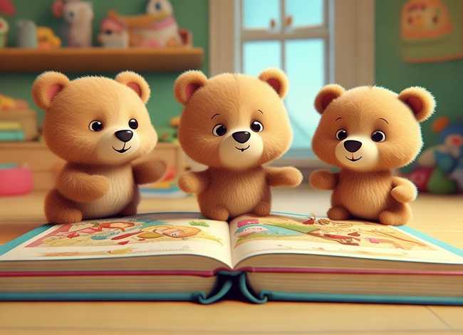 三只小熊的故事绘本，幼儿园买什么课外书比较好