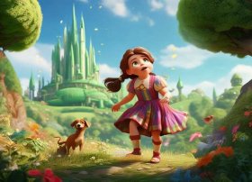 绿野仙踪故事全集文字版；巜绿野仙踪》故事的起因,经过,结果,快