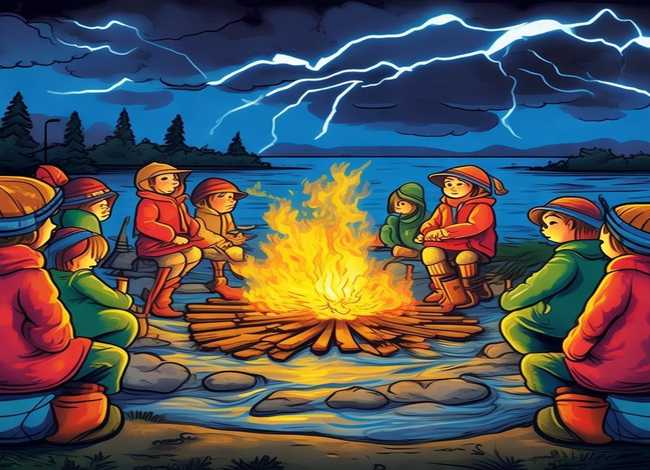 关于雷电的童谣（溺水自救常识儿歌）